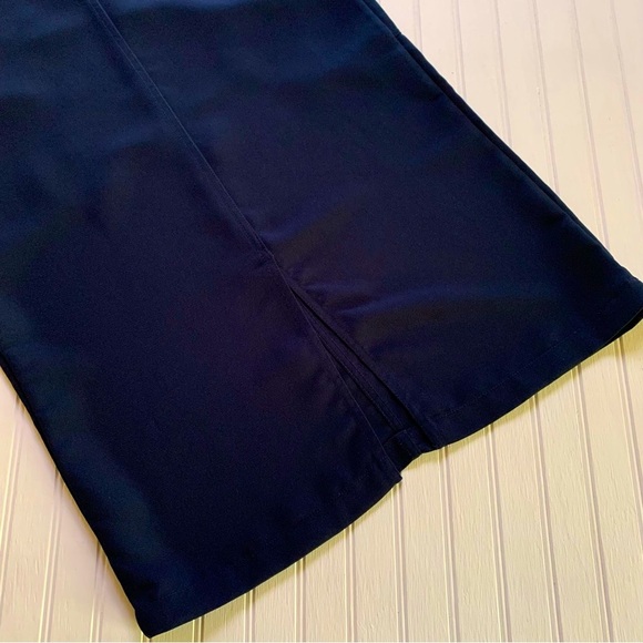 Monki ~ Dark Blue Tank Dress with Pockets - Picture 8 of 13